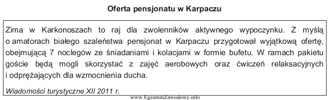 Jaki rodzaj usług dodatkowych oferuje pensjonat w Karpaczu?