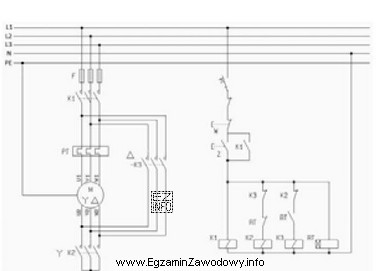 Na schemacie zamieszczono układ zapewniający