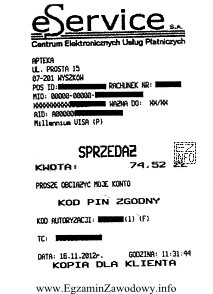 Dokument, którego fragment przedstawiono, to