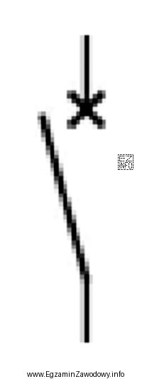 Na rysunku przedstawiono symbol graficzny