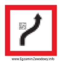 Przedstawiony znak nakazu wskazuje