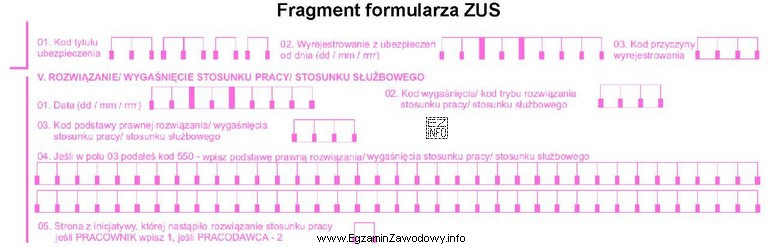 Przedstawiony fragment formularza posiada symbol