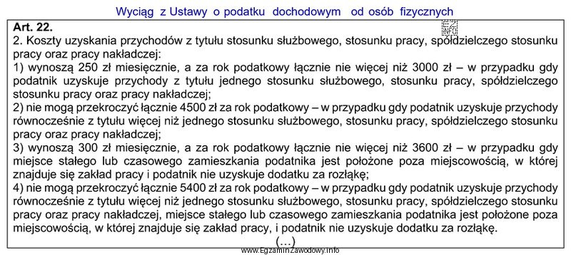 Jan Kowalski od stycznia do lutego poprzedniego roku podatkowego nigdzie 
