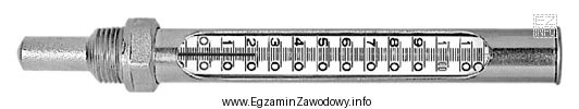 Jaki rodzaj termometru przedstawia rysunek?