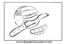 Jaką czynność kucharską przedstawia ilustracja, na której widoczny jest 