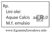 Który zestaw etykiet należy dołączyć do opakowania 