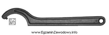 Narzędzie przedstawione na rysunku służy do