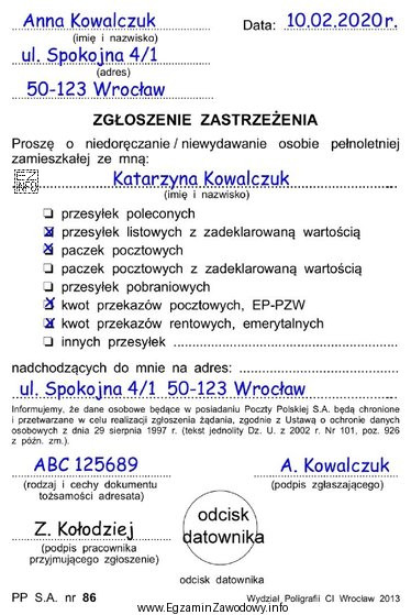 Analizując przedstawiony dokument można stwierdzić, że