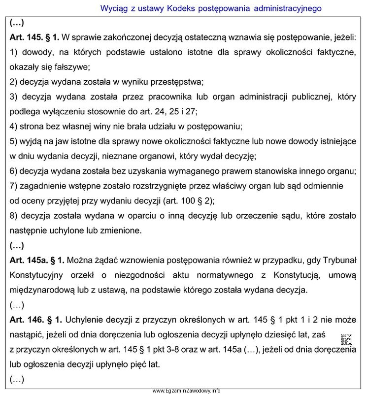W której sytuacji, zgodnie z przytoczonymi przepisami Kodeksu postę