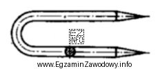 Przedstawiony na rysunku łącznik meblowy jest stosowany do łączenia