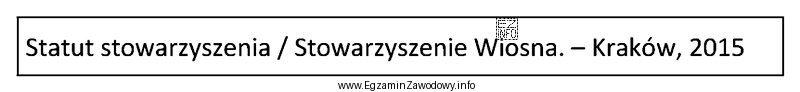 Który rodzaj autorstwa występuje w opisie bibliograficznym zamieszczonym 
