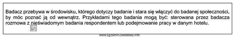 Którego badania dotyczy przedstawiona charakterystyka?