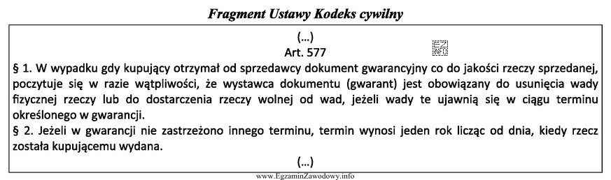 Kupujący zgłosił w dniu 31.11.2014 r. wadliwość towaru zakupionego 