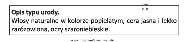 Który typ urody został zamieszczony w opisie?