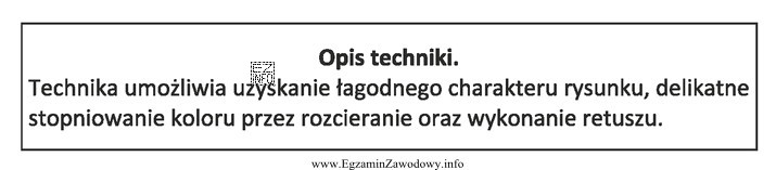 Opis dotyczy techniki