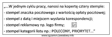 Przedstawiony fragment specyfikacji urządzenia biurowego dotyczy