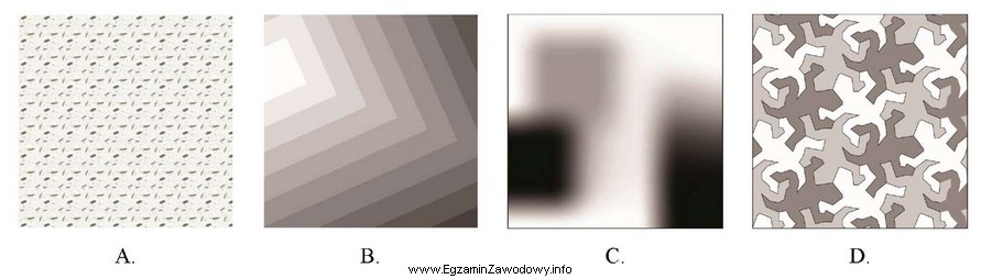 Na której ilustracji zastosowano wypełnienie gradientem?
