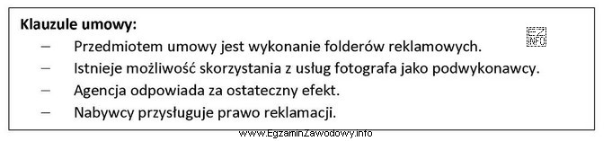 Jaką formę powinna mieć umowa między agencją a nabywcą 