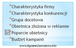 Przygotowując kampanię reklamową, pracownik agencji zbierze zamieszczone na rysunku 