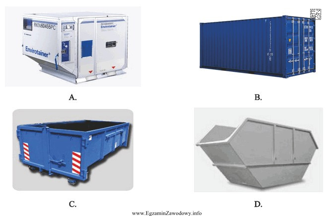 Do przewozu ładunku w transporcie lotniczym stosowany jest kontener 