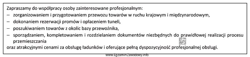 Kto kieruje zamieszczoną ofertę do potencjalnych zleceniodawców?