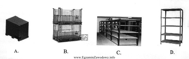 Piętrzenie pośrednie bez urządzeń do składowania 