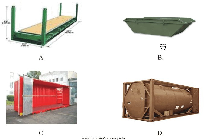 Który z kontenerów służy do przewozu 