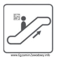 Znak informacyjny pokazany na rysunku oznacza