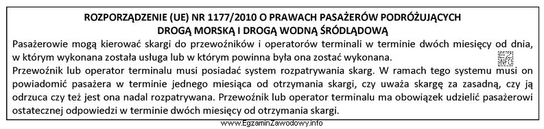 6 czerwca 2018 r. pasażer złożył osobiście skargę 