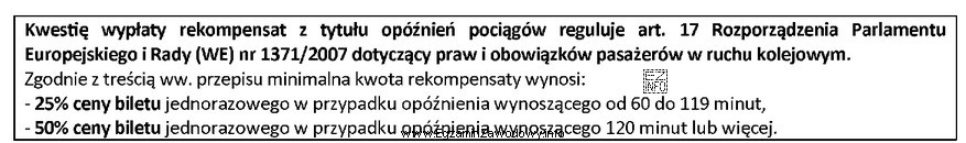 Pociąg EIP z Warszawy do Gdańska przyjechał z 