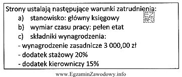 Zgodnie z regulaminem wynagradzania podstawą naliczenia dodatków określonych 