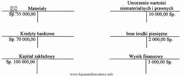 Które konta księgowe zostały prawidłowo otwarte?