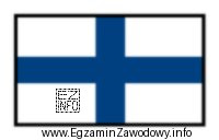 Wywieszenie przez statek flagi przedstawionej na rysunku informuje, że