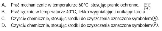 Który sposób konserwacji żakietu damskiego wykonanego z tkaniny 