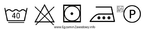 Przedstawione na rysunku znaki informacyjne dotyczące konserwacji wyrobu należ