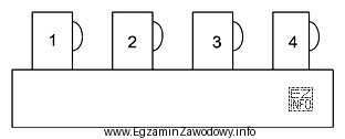 Schemat przedstawia taśmę