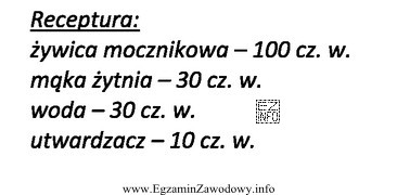 Ile wody potrzeba do sporządzenia 10 kg roztworu kleju mocznikowego 