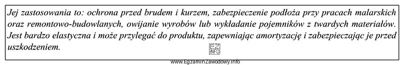 Który rodzaj tektury falistej odpowiada opisowi zamieszczonemu w dokumentacji 