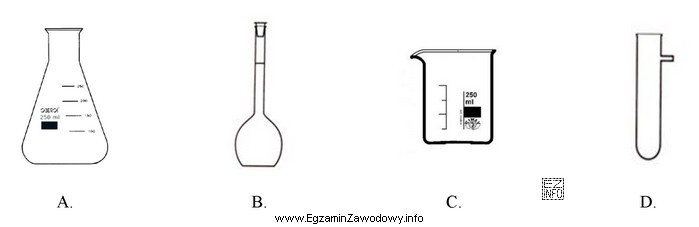 Sprzęt miarowy przedstawia rysunek