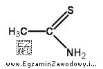 Wzór przedstawia związek chemiczny stosowany jako odczynnik grupowy 