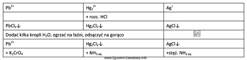 Na podstawie zamieszczonych w tabeli informacji wskaż związek chemiczny, 