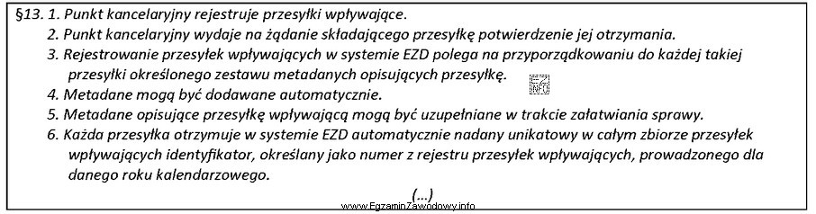 Zamieszczony w ramce tekst to fragment