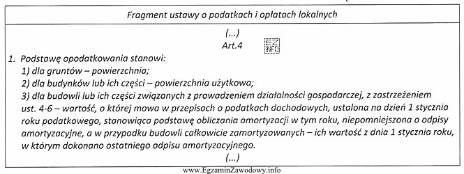Spółka z o.o. REMIX posiada budowlę o wartoś