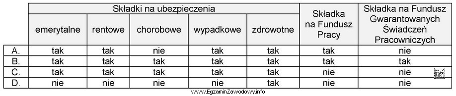 Osoba fizyczna prowadząca działalność gospodarczą zatrudniła na 