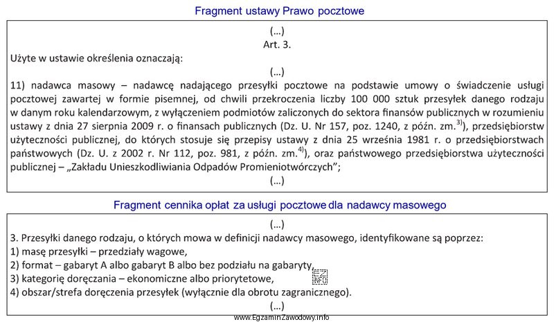 Nadawca masowy prowadzący działalność gospodarczą w formie spół