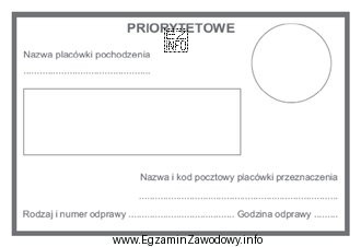 Przedstawiony druk, to