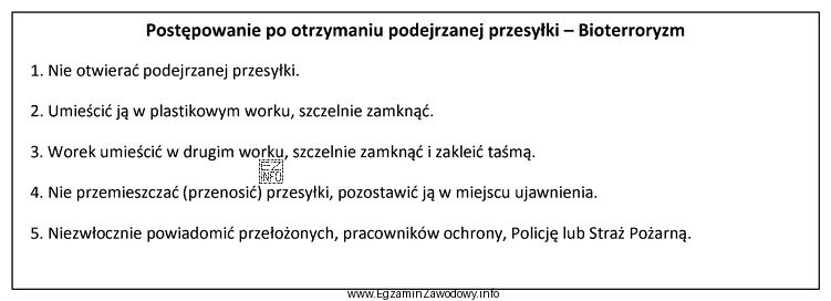 Na podstawie przedstawionego algorytmu określ, jak powinien zachować się 