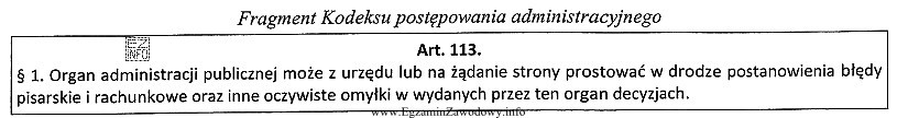 Przytoczony przepis przewiduje, że organ administracji publicznej może