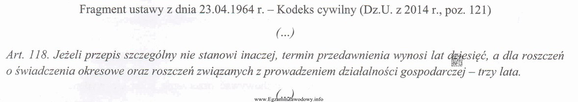 Roszczenie o zapłatę czynszu najmu, płatnego co miesią