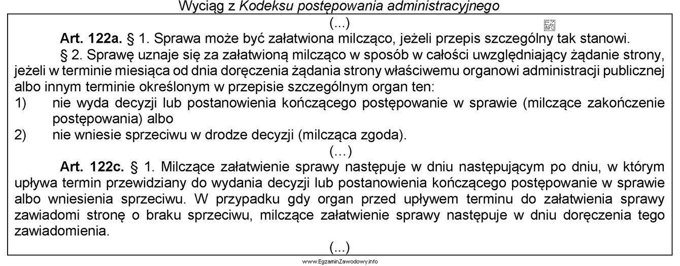 W dniu 9 maja 2022 r. do organu administracji publicznej wpłynął 